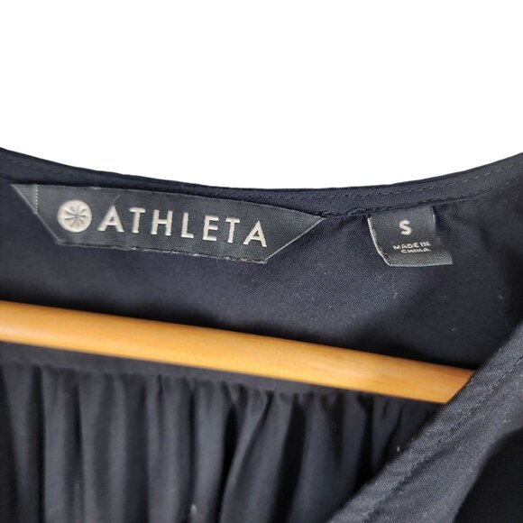 Athleta Swimsuit Coverup Dress‎ Women's Size S Black - Picture 3 of 11